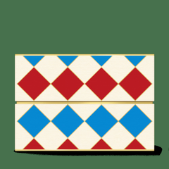 Decorated Candle Duo