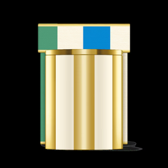 Bitter Orange & Chocolate Ceramic Candle