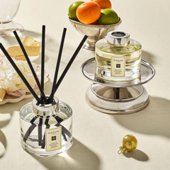 Lime Basil & Mandarin & Peony Blush Suede Diffuser Duo