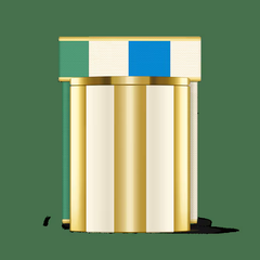 Decorated Candle Duo