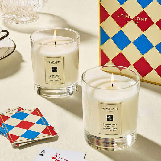 Wood Sage & Sea Salt & English Pear & Freesia Candle Duo